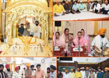 रामगढ़ गुरुद्वारा साहिब में धूमधाम से मना गुरु हरगोबिंद साहिब जी का प्रकाश उत्सव: विशेष दीवान और सम्मान समारोह!