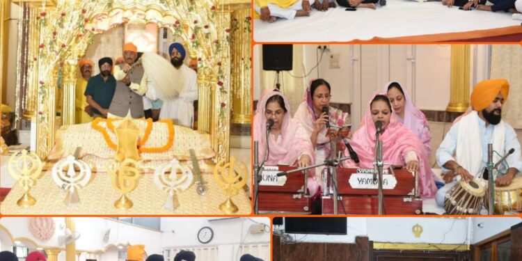 रामगढ़ गुरुद्वारा साहिब में धूमधाम से मना गुरु हरगोबिंद साहिब जी का प्रकाश उत्सव: विशेष दीवान और सम्मान समारोह!
