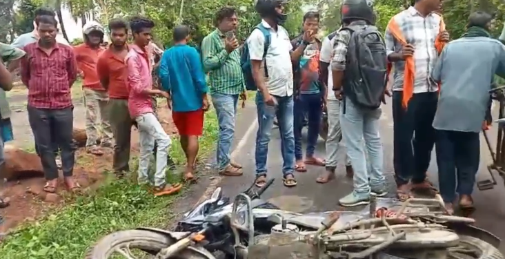 पाकुड़ में तेज रफ्तार का तांडव! तेलोपाड़ा के पास बाइक दुर्घटना में युवक की दर्दनाक मौत