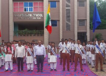 श्री अग्रसेन स्कूल में अनुशासन की नई उड़ान: छात्र कैबिनेट ने लिया कर्तव्य का शपथ!