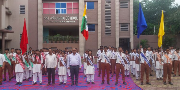 श्री अग्रसेन स्कूल में अनुशासन की नई उड़ान: छात्र कैबिनेट ने लिया कर्तव्य का शपथ!