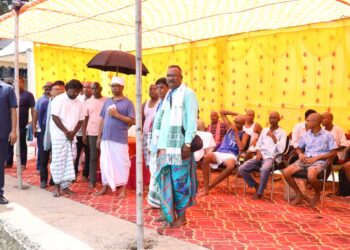 दिशोम गुरु शिबू सोरेन की अस्थियां दामोदर नदी में विसर्जित: रजरप्पा में भावुक विदाई