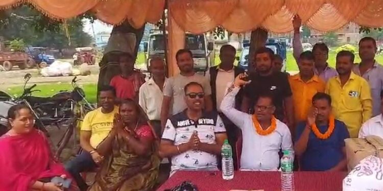 हनुमान मंदिर ढलाई कार्य का भव्य शुभारंभ: भुरकुंडा में आस्था का नया अध्याय!