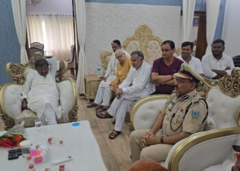 पलामू में शांति और सुरक्षा का संकल्प: डीआईजी नौशाद आलम की अर्जुन मुंडा से अहम मुलाकात