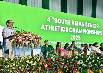 झारखंड में खेल क्रांति का आगाज: हेमन्त सोरेन ने सैफ एथलेटिक्स चैंपियनशिप-2025 का किया शानदार उद्घाटन, 6 देशों के धावक दौड़ेंगे!