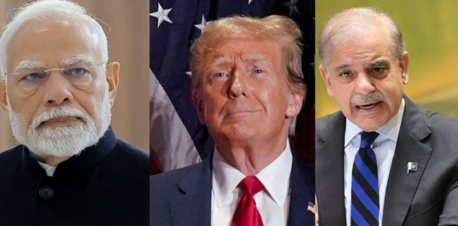 ट्रंप का भारत-पाक युद्ध पर झूठा दावा: ‘मेरी धमकी से रुका था मई 2025 का संघर्ष’, मोदी-शरीफ की तारीफ, लेकिन भारत ने किया खारिज!