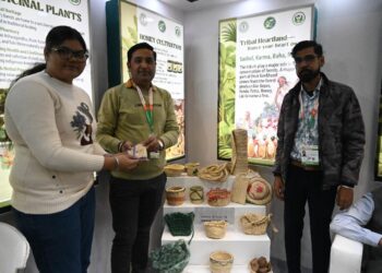 दिल्ली IITF में झारखंड का ग्रीन रिवॉल्यूशन: सिसल से एथेनॉल, जूट से फैशन बैग्स—लोग बोले “ये तो बंजर जमीन का सोना उग रहा है!”