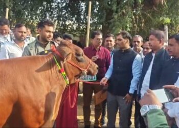 गढ़वा में गायों का मेगा मेला: DC ने खुद थमाई दुधारू गायें, बोले—“अब दूध से घर चलाओ, गरीबी भगाओ!”