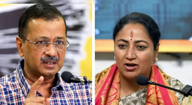 दिल्ली CM रेखा गुप्ता का बयान: “AQI तो टेम्परेचर है, पानी छिड़को तो साफ हो जाएगा!” केजरीवाल ने ली चुटकी—“ये नया विज्ञान कब आया?”