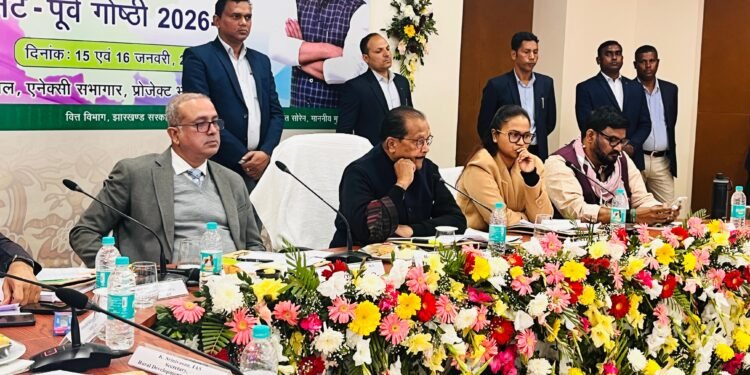 रजत जयंती बजट की तैयारी में झारखंड सरकार का बड़ा कदम! अबुआ दिशोम बजट 2026-27 के लिए प्रोजेक्ट भवन में शुरू हुई दो दिवसीय बजट पूर्व गोष्ठी – इंफ्रास्ट्रक्चर, सिंचाई, हरित विकास और ग्रामीण अर्थव्यवस्था पर रहेगा फोकस!