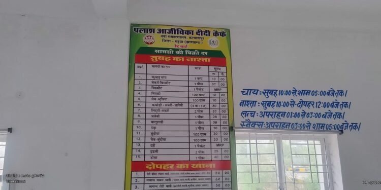 गढ़वा में सख्ती! बिना लाइसेंस चल रहे दीदी कैफे का औचक निरीक्षण, एक्सपायर्ड सत्तू और डुप्लीकेट पानी जब्त